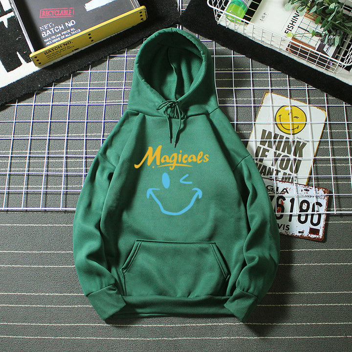 Women's hoodie with casual smiley design Lisslune