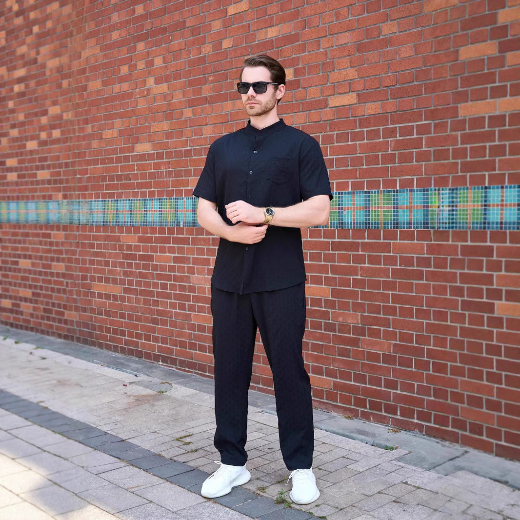 Men's elegant and comfortable leisure suit combination Lisslune
