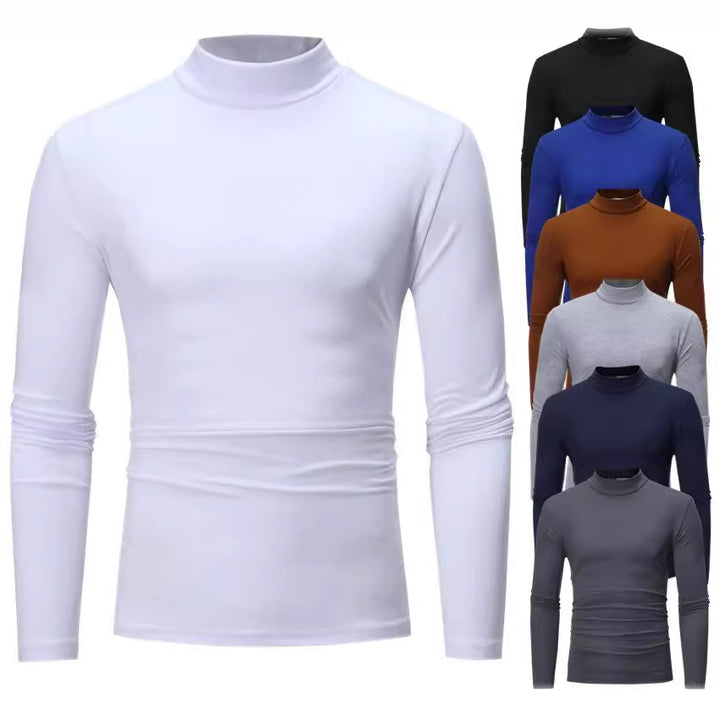 Men's turtleneck sweater made of soft jersey Lisslune