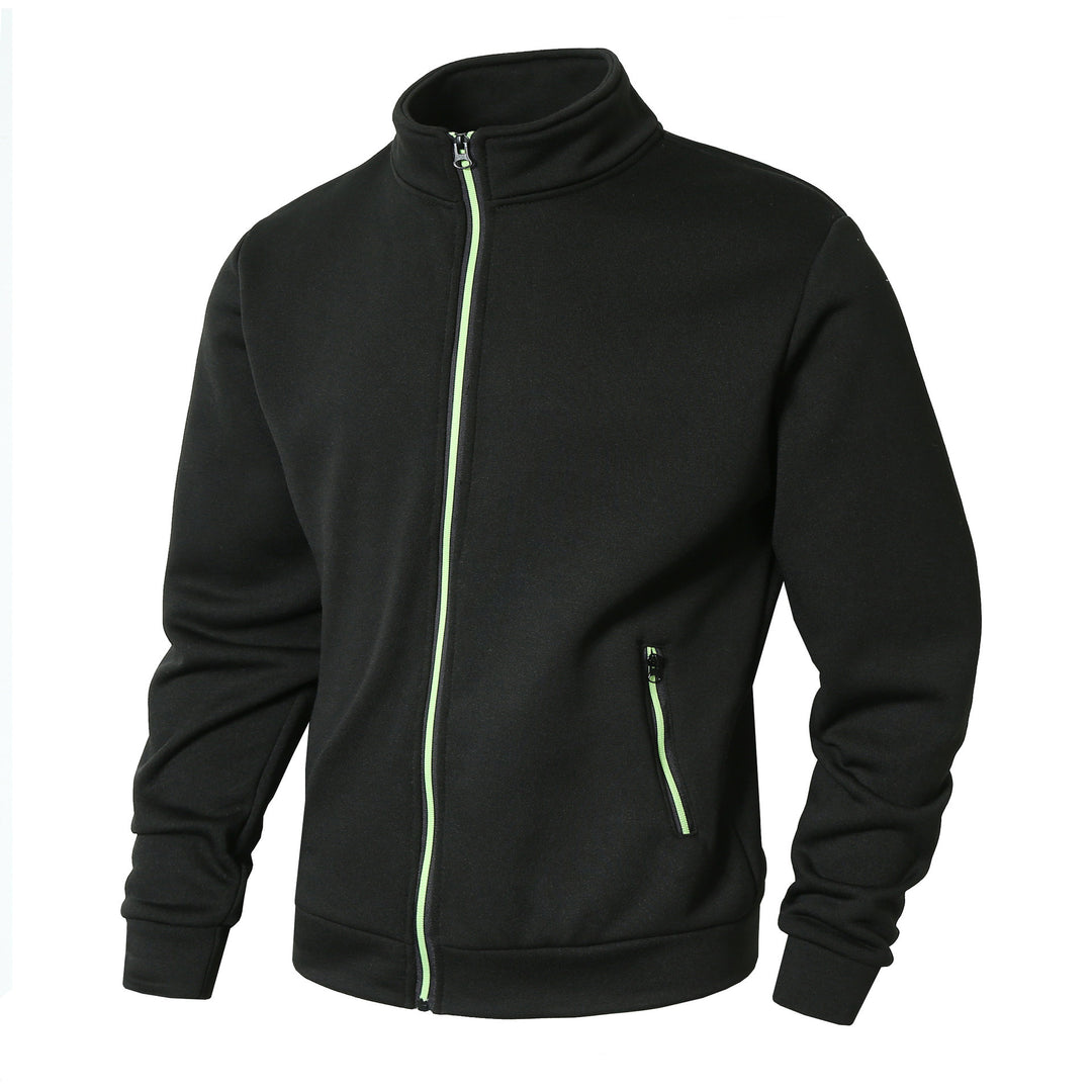 Men's sports jacket with modern zipper and high collar Lisslune