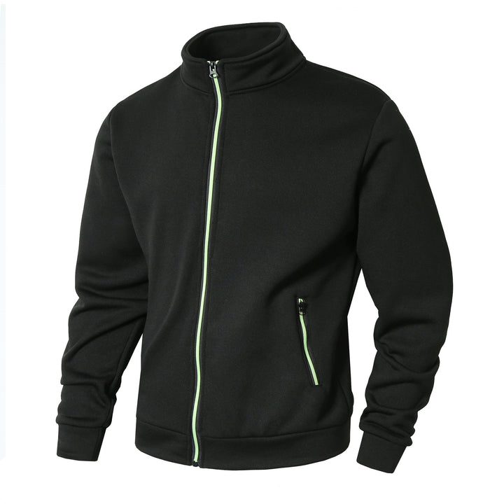 Men's sports jacket with modern zipper and high collar Lisslune