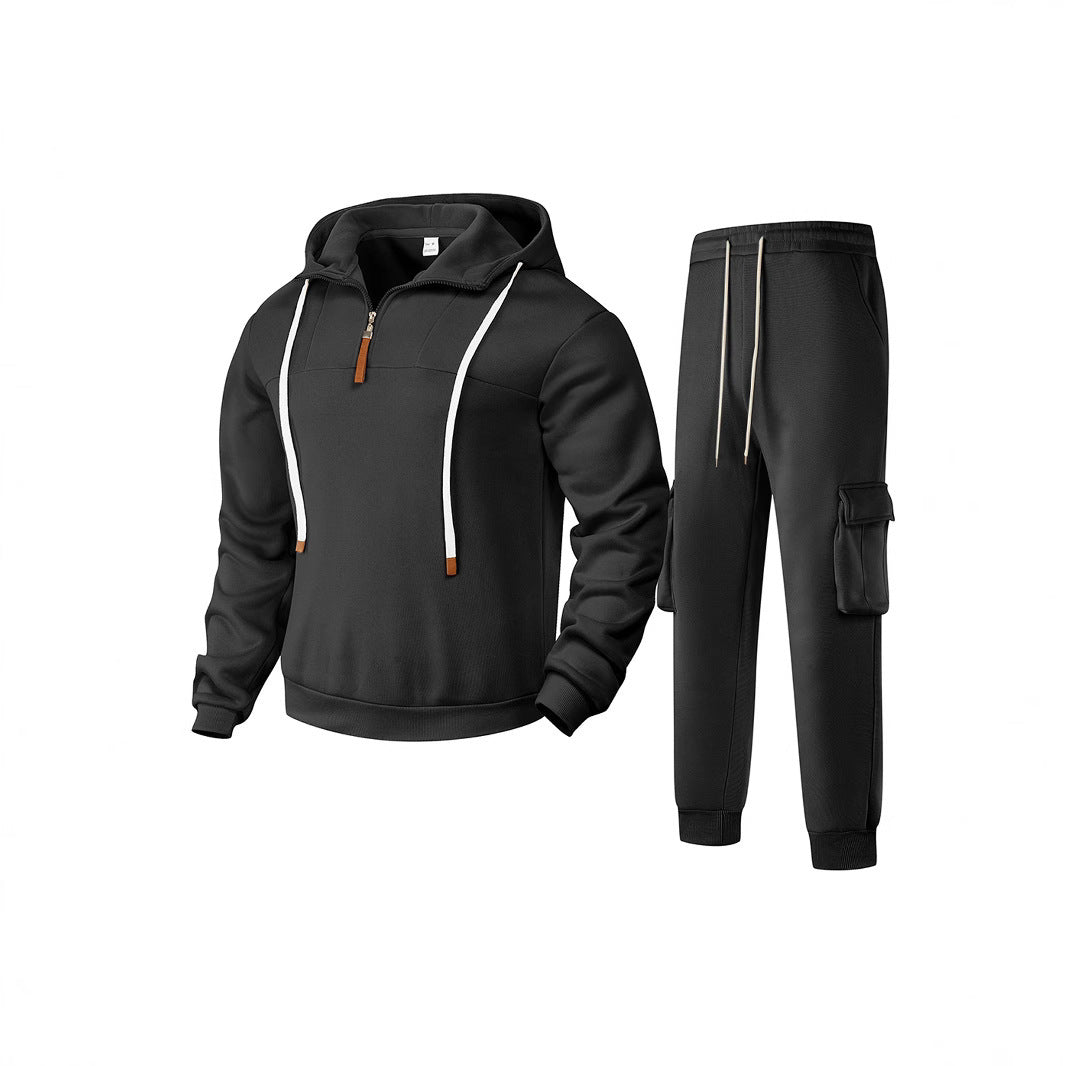 Men's sporty tracksuit with modern zipper and practical pockets Lisslune