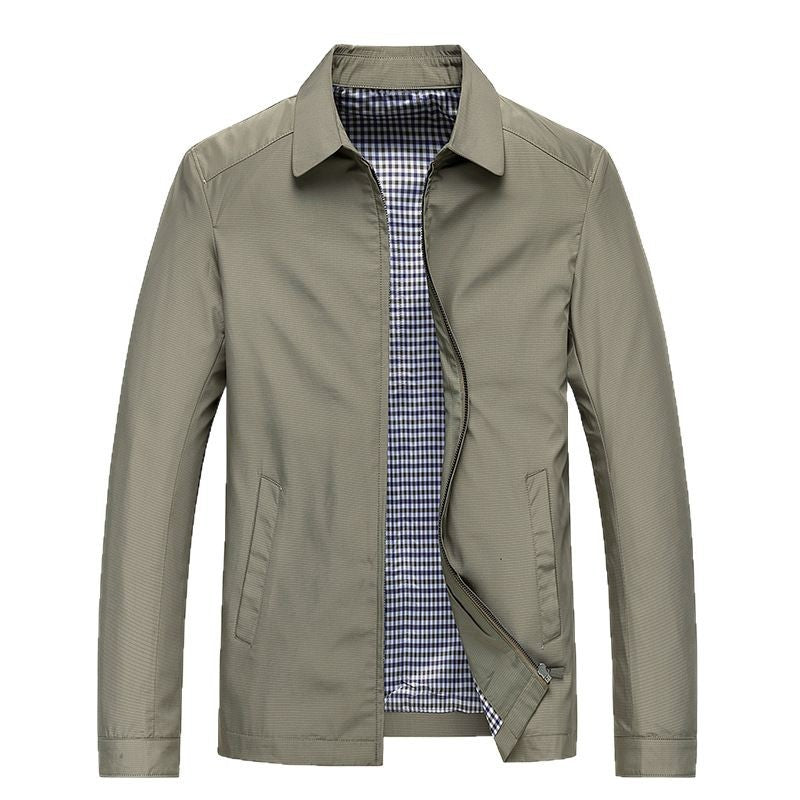 Men's leisure jacket with a casual cut and practical pockets Lisslune