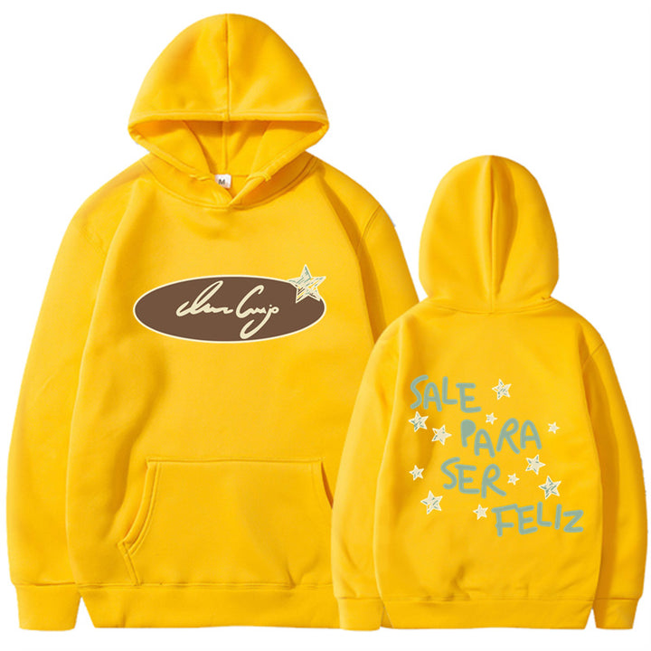 Women's hoodie sweatshirt with creative lettering and eye-catching design Lisslune