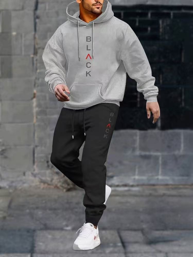 Men's Hoodie and Jogging Pants Set Lisslune