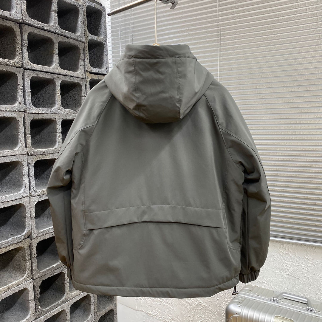Men's Warm and Windproof Transitional Jacket with Hood Lisslune