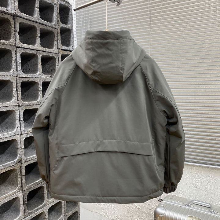 Men's Warm and Windproof Transitional Jacket with Hood Lisslune