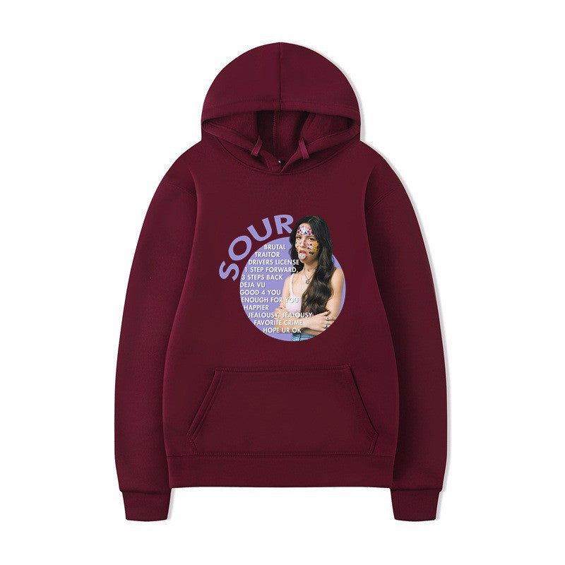 Women’s hoodie with creative graphic design and comfortable kangaroo pocket Lisslune