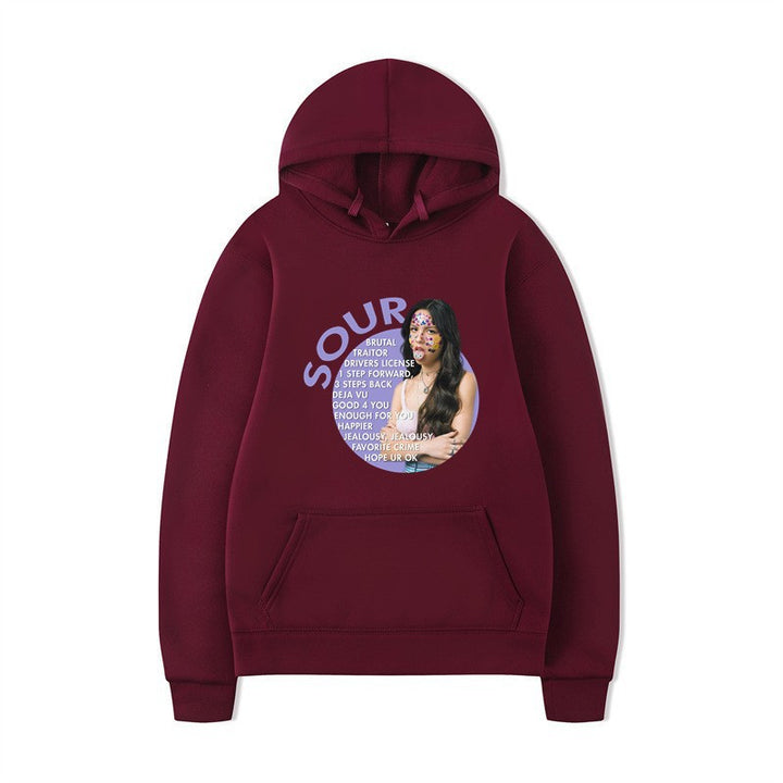 Women’s hoodie with creative graphic design and comfortable kangaroo pocket Lisslune