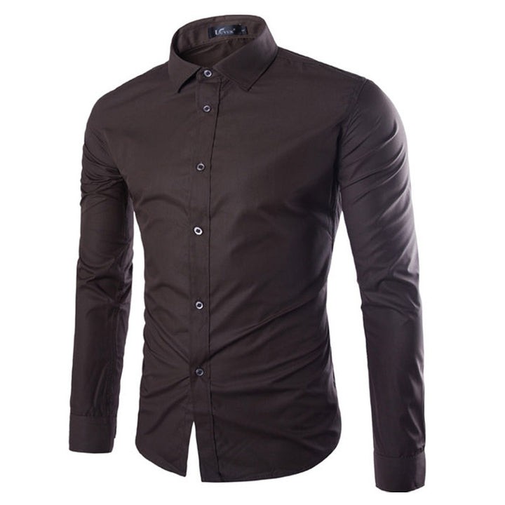 Men's elegant long sleeve shirt Lisslune