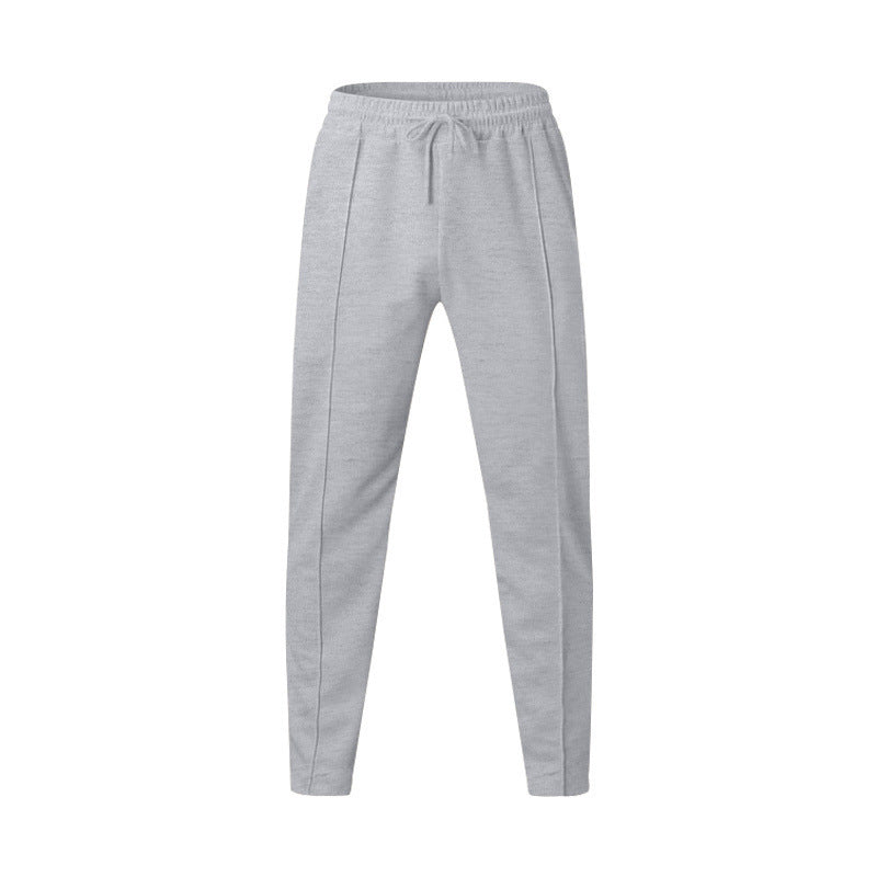 Men's sporty jogging pants with elastic waistband and side inserts Lisslune