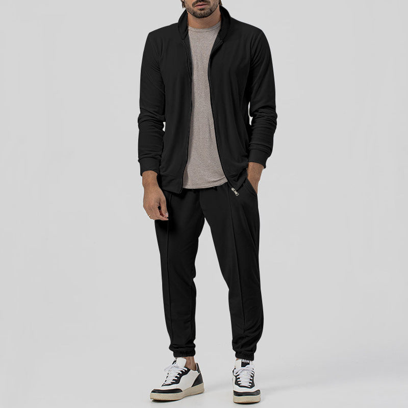 Men's tracksuit with functional zip pockets and breathable material Lisslune
