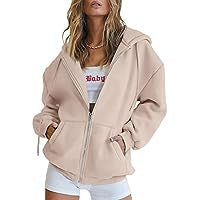 Women Oversized Hoodie Jacket Lisslune