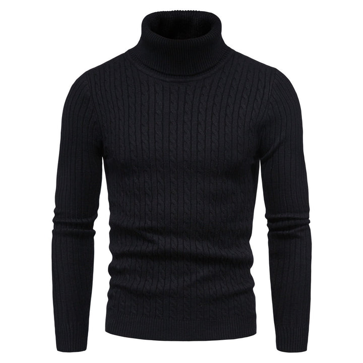 Men's comfortable turtleneck sweater Lisslune