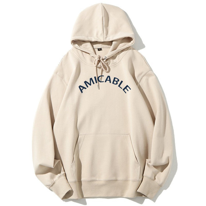 Women's hoodie with large lettering and kangaroo pocket Lisslune