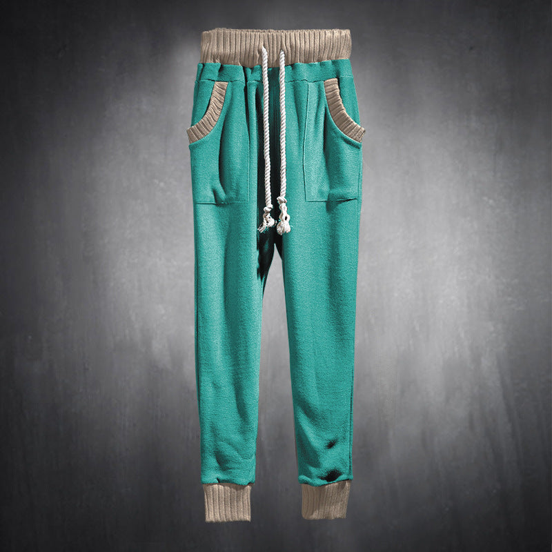 Men's sporty jogging pants with comfortable side pockets and elastic waistband Lisslune