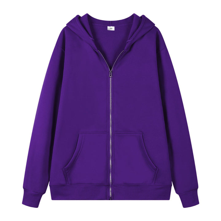 Women's Oversized Hooded Jacket with Zipper Lisslune