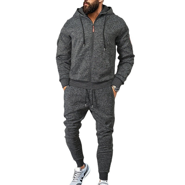 Men's stylish tracksuit set with hoodie and jogging pants Lisslune
