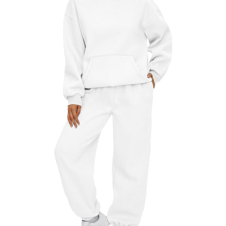 Women's leisure jogging suit with soft lining and practical pockets Lisslune