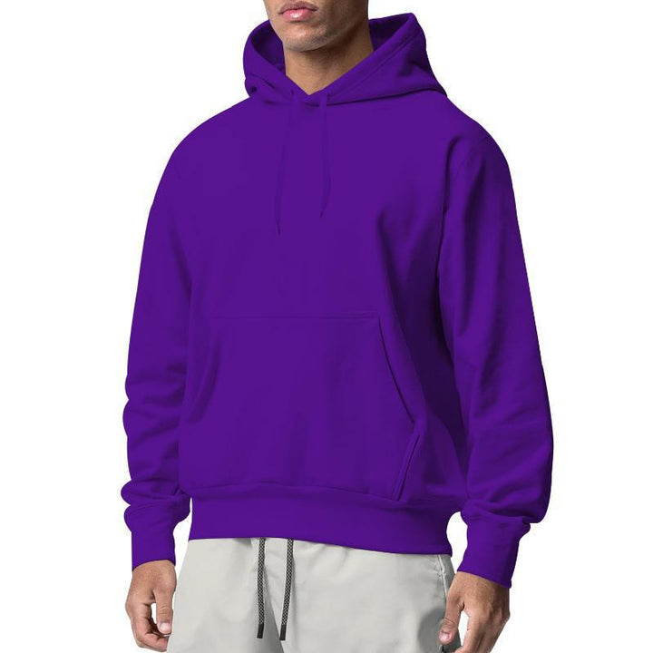 Men's comfortable hoodie with kangaroo pocket made of soft material Lisslune