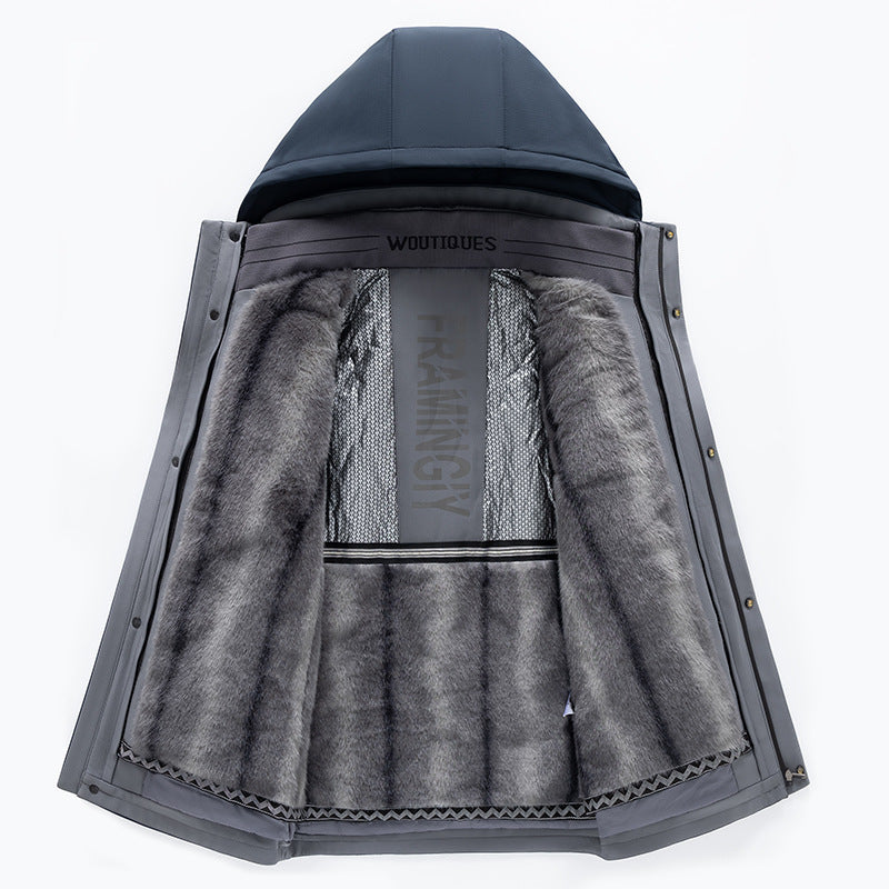 Men's Versatile Functional Jacket with Warm Lining Lisslune
