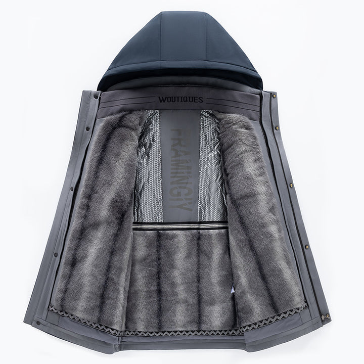 Men's Versatile Functional Jacket with Warm Lining Lisslune