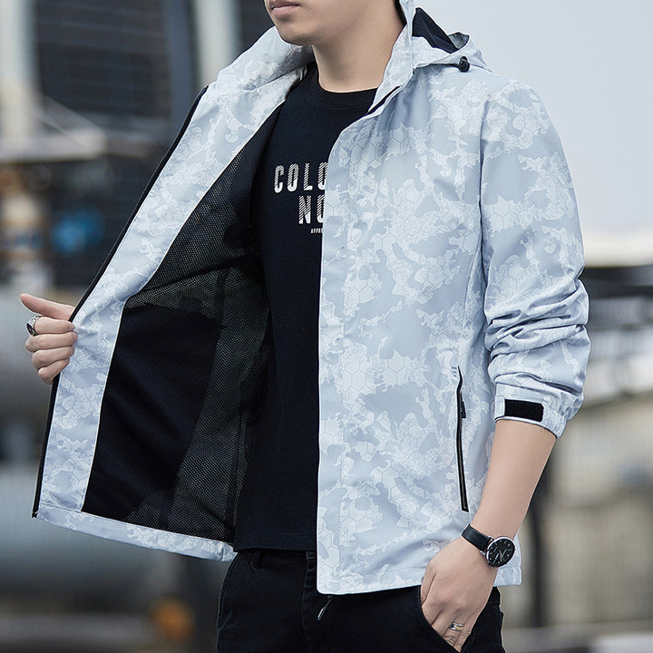 Men's stylish functional jacket with breathable lining Lisslune
