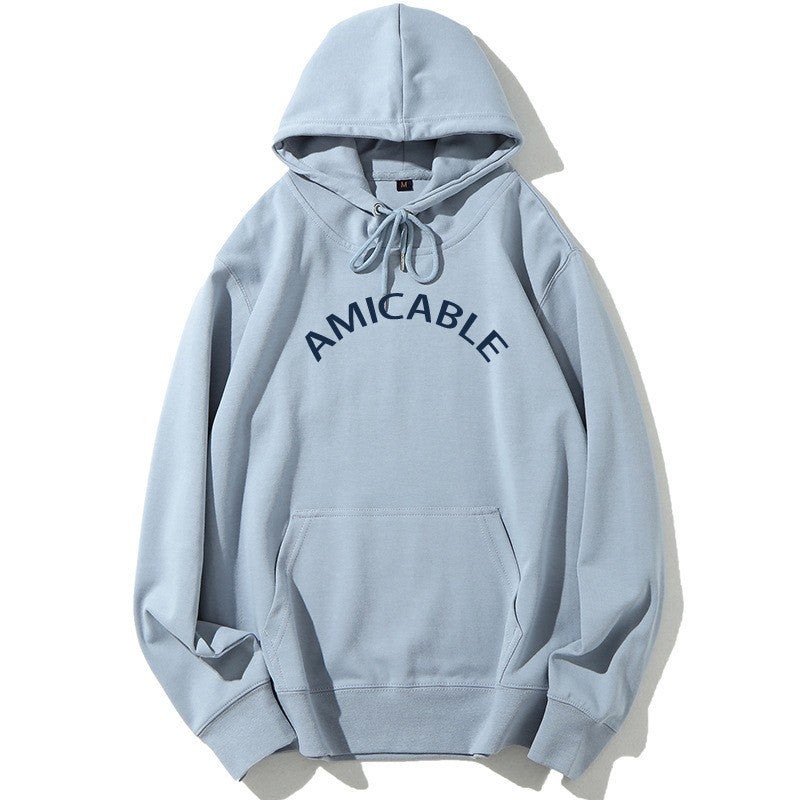 Women's hoodie with large lettering and kangaroo pocket Lisslune