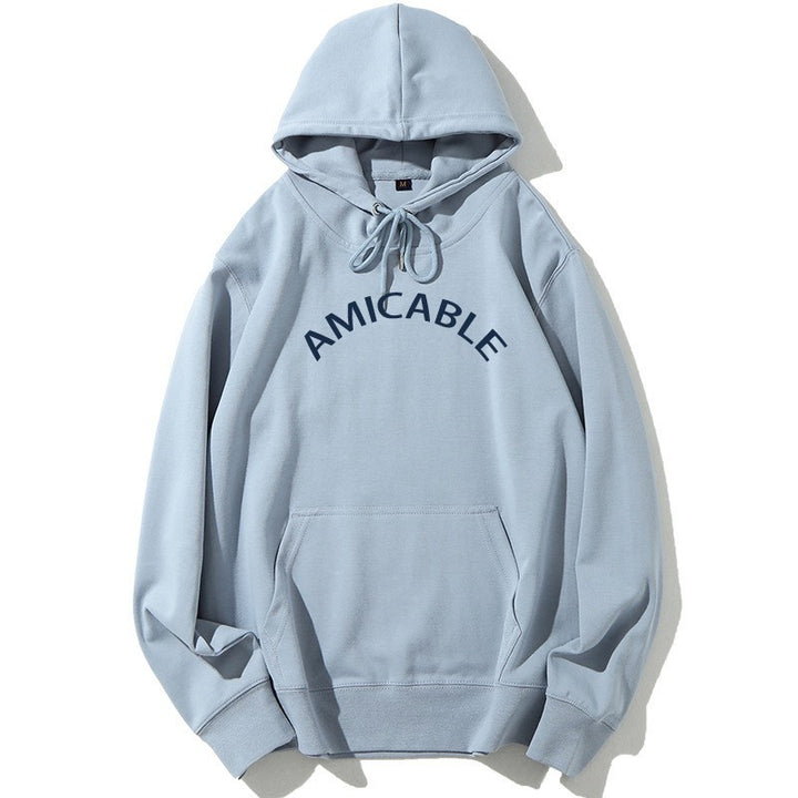 Women's hoodie with large lettering and kangaroo pocket Lisslune
