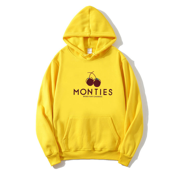 Women's hoodie with fruity logo print Lisslune