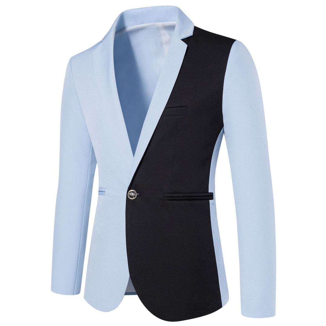 Men's stylish contrast blazer Lisslune