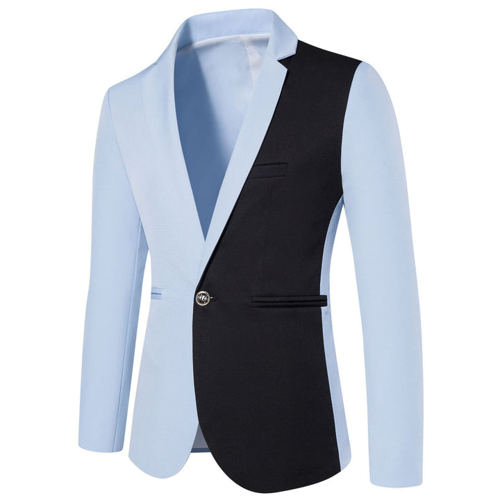 Men's stylish contrast blazer Lisslune