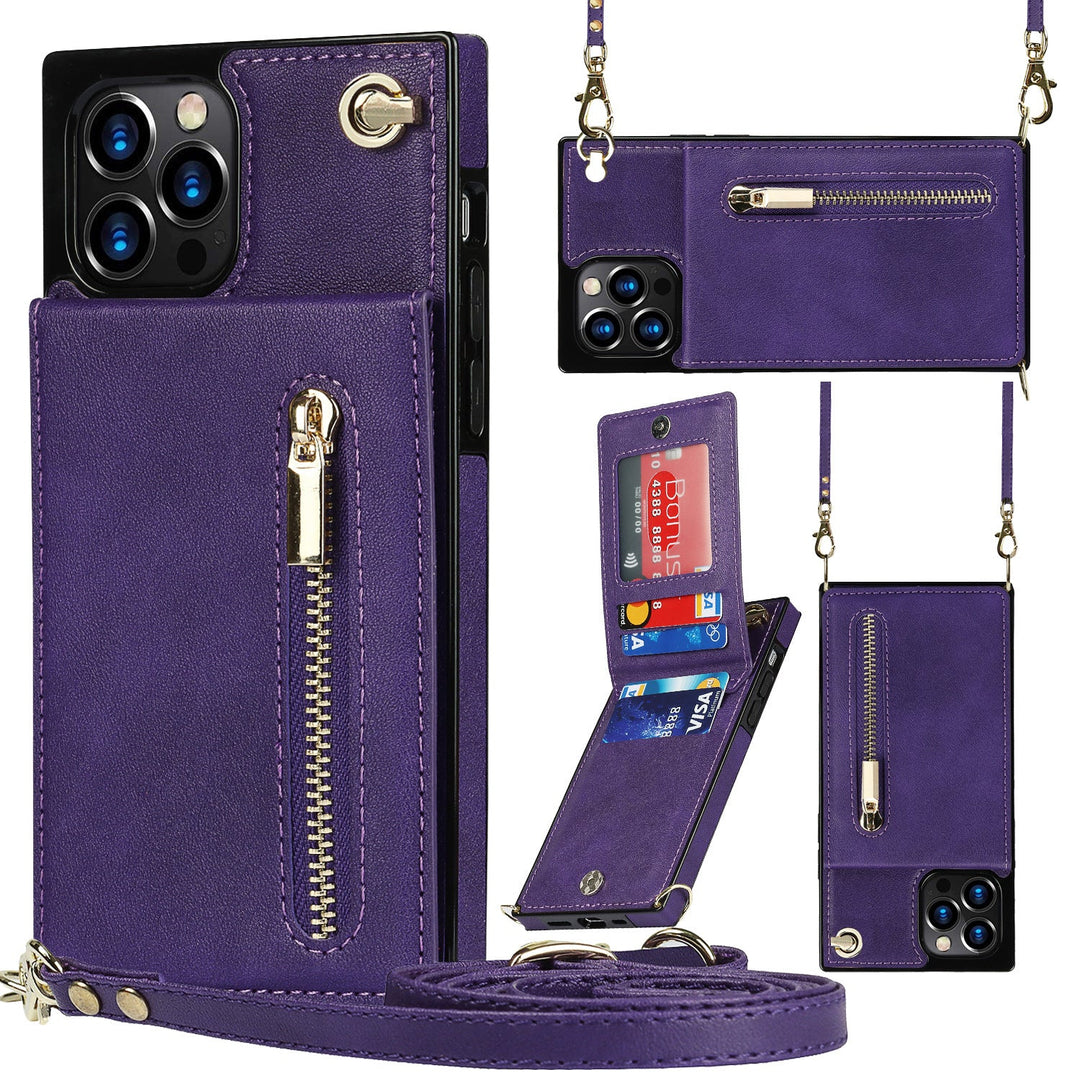 Lisslune | 3in1 Phone Case with Card and Coin Pocket Crossbody Bag