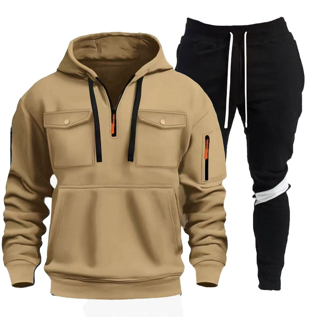 Men's practical hoodie with sports pants Lisslune