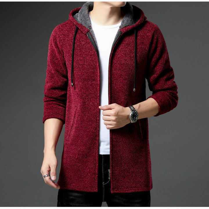 Men's urban leisure jacket with hood Lisslune