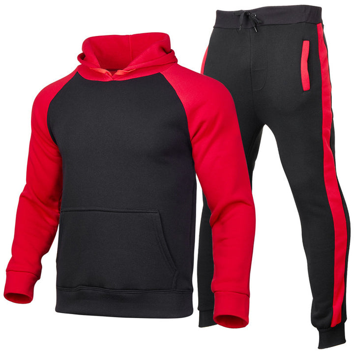 Men's Sporty Hoodie and Jogging Suit Set Lisslune