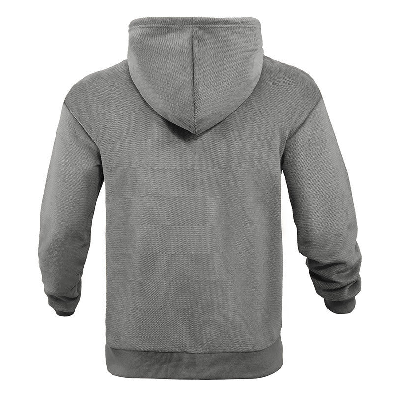 Men's Sporty Hoodie Jacket with Breathable Properties Lisslune