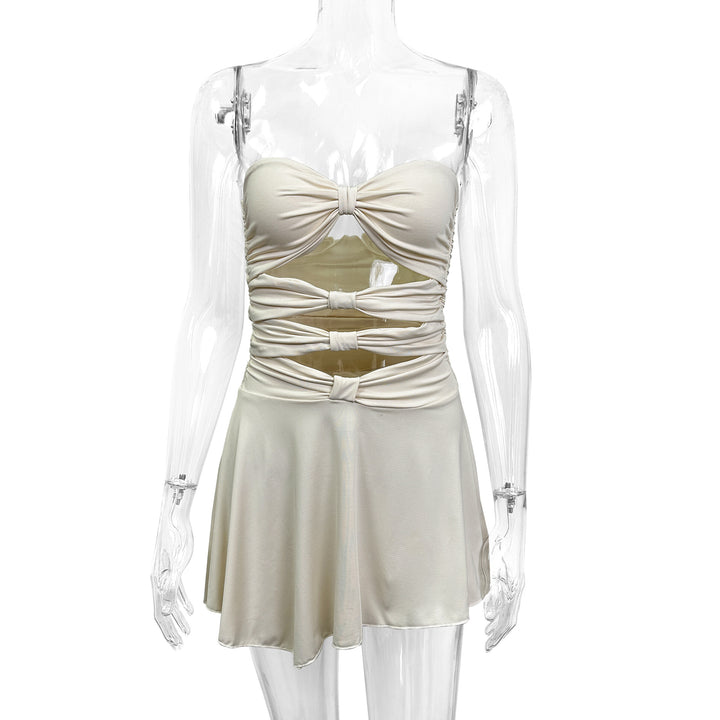 Damen Cut-Out Kleid Lisslune