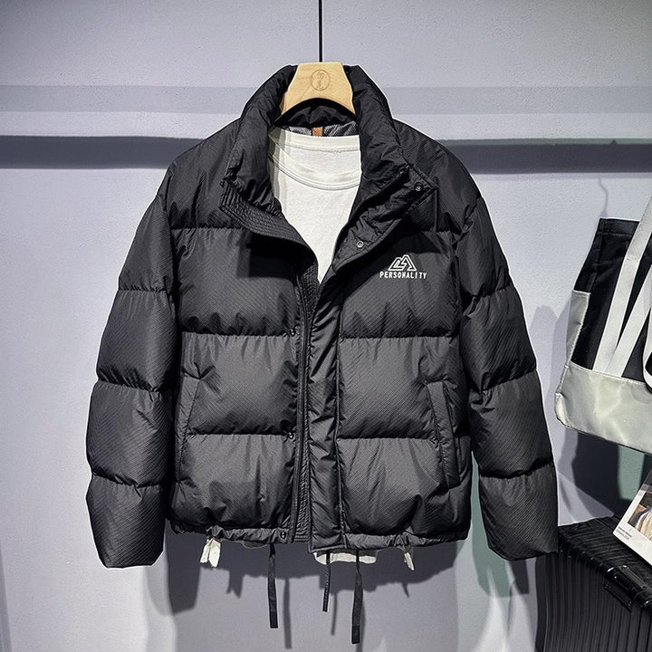 Men's Padded Winter Jacket with Practical Hood Design Lisslune