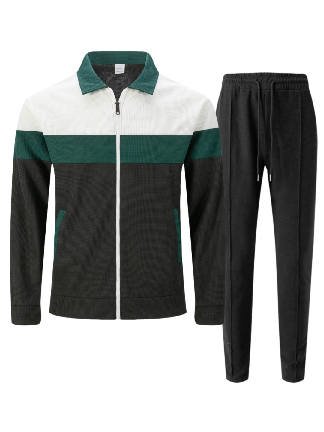 Men's sporty tracksuit set with breathable material and functional pockets Lisslune