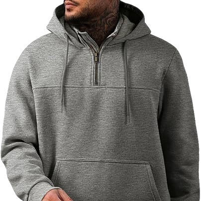 Men's hoodie with practical zipper and side pockets Lisslune