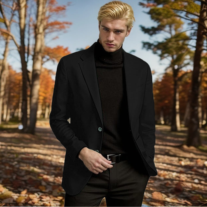 Men's Elegant Blazer with Stylish Cut and High-Quality Material Lisslune