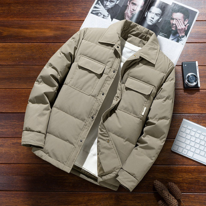 Men's Insulated Functional Jacket with Practical Pockets Lisslune