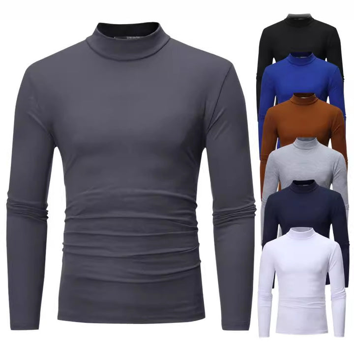 Men's turtleneck sweater made of soft jersey Lisslune