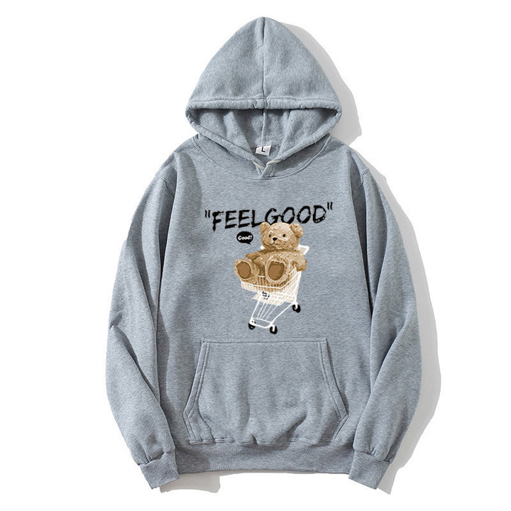 Women's hooded sweatshirt with unique animal motif Lisslune