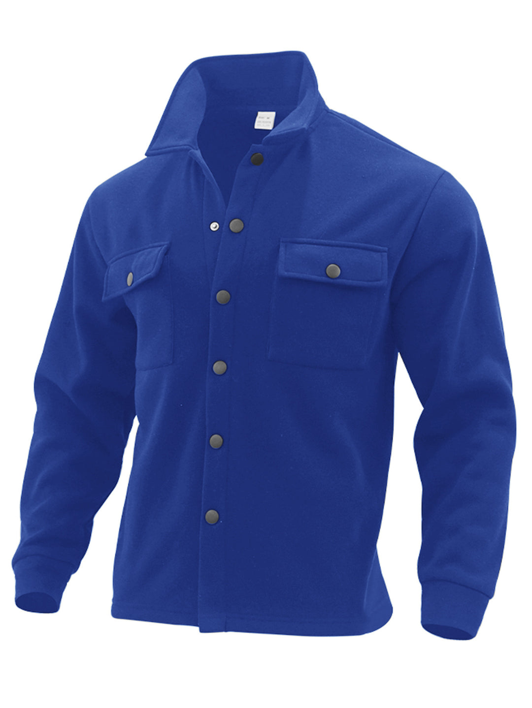 Men's leisure jacket made of high-quality fleece with functional chest pockets and modern design Lisslune