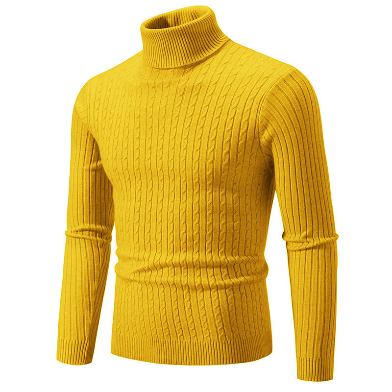 Men's turtleneck sweater made of comfortable knit quality Lisslune