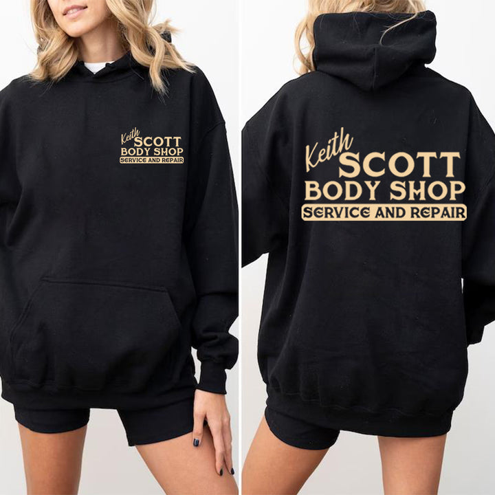 Women's hoodie sweatshirt with creative print and soft fleece material Lisslune