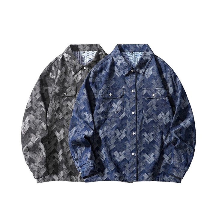 Men's casual overshirt Lisslune