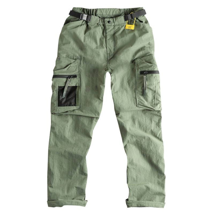 Men's Cargo Pants with multifunctional pockets and adjustable waistband Lisslune